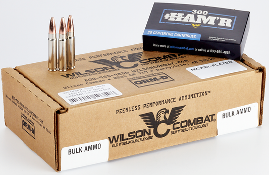 Wilson Combat Centerfire Rifle, Wils A300hmr-135-hb-n 300ham'r 135g Nickel   20/10