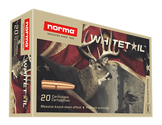 Norma Ammunition (ruag) Whitetail, Norma 20160462 243 Win 100gr Psp Whitetail   20/10