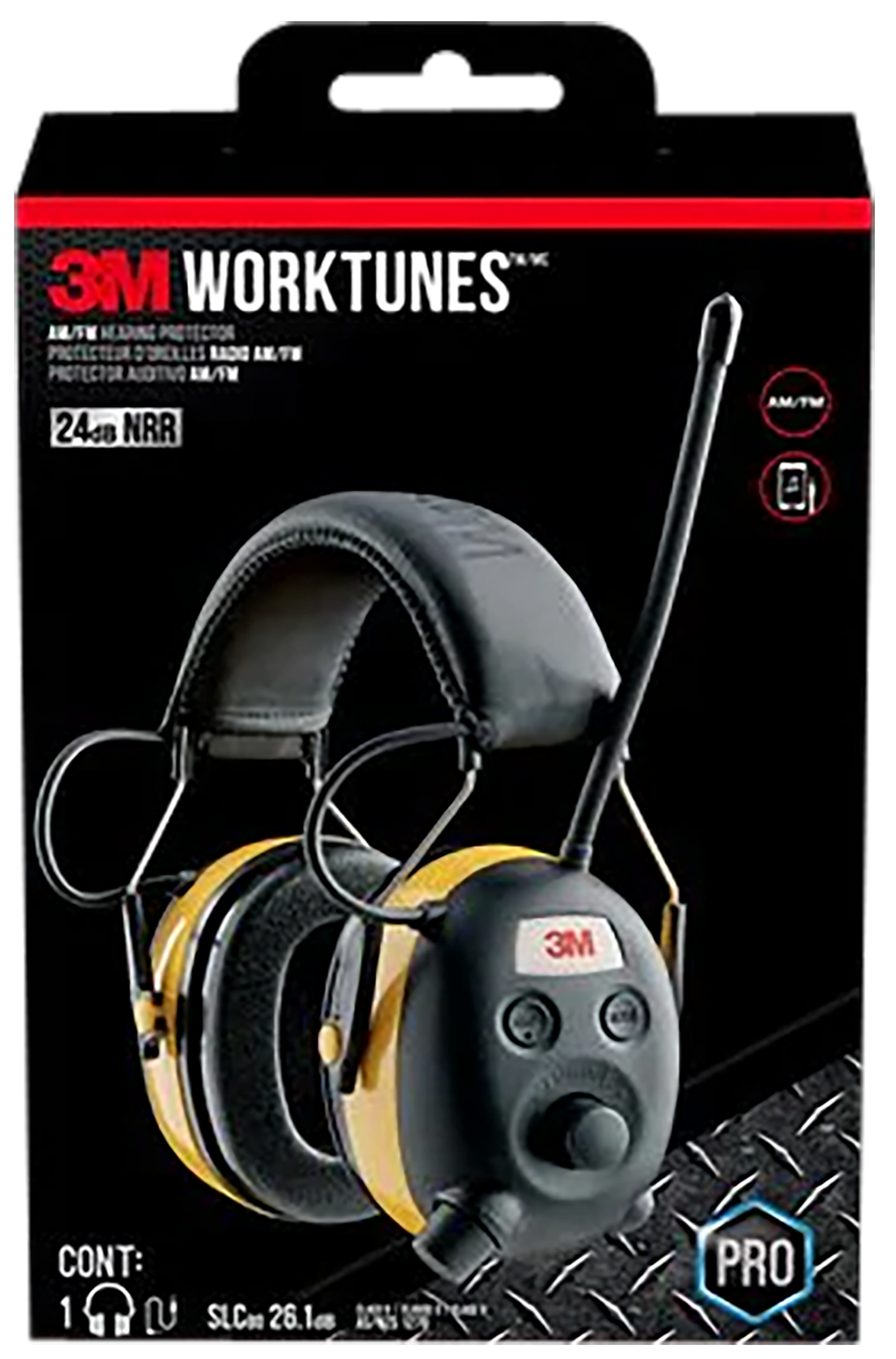 3m Peltor Worktunes, 3m  90541h1-dc-ps  Worktunes Hearing Protector