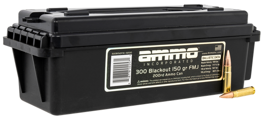 Ammo Incorporated Signature, Ammoinc 300b150fmj-b200   300bo  150 Fmj     200/6