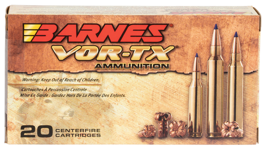 Barnes Bullets Vor-tx, Brns 30815 Bb65crd1    6.5       120 Ttsx    20/10