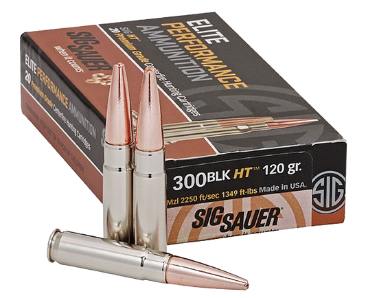 Sig Sauer Elite Copper Hunting, Sig E300h1-20    300bo    120 Elite Hnt      20/10