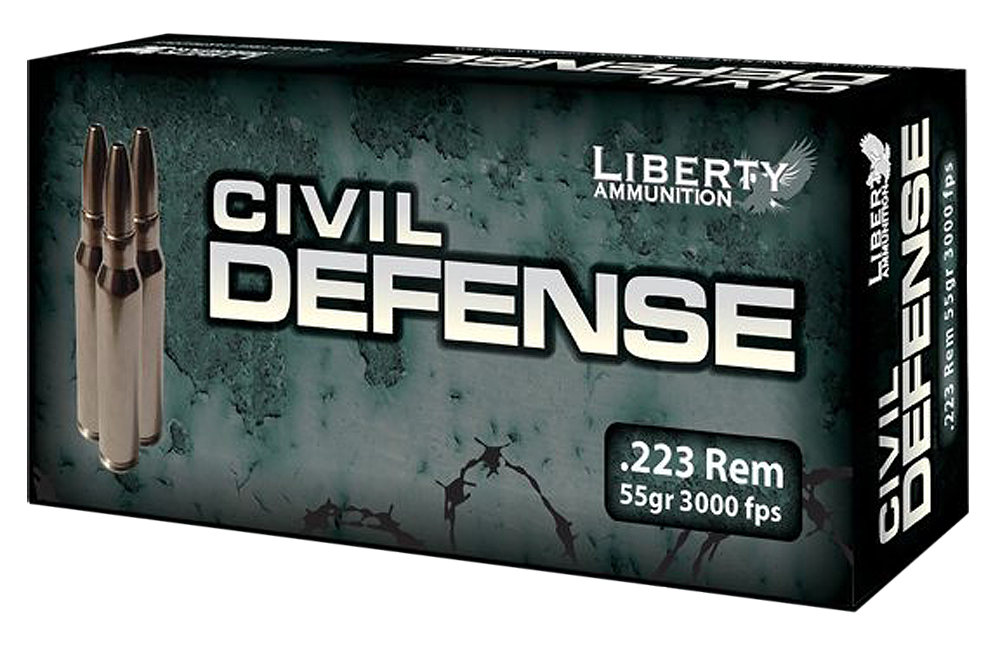 Liberty Ammunition Silverado, Liberty La-cd-223-019  223  55gr             20-50