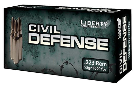 Liberty Ammunition Silverado, Liberty La-cd-223-019  223  55gr             20-50