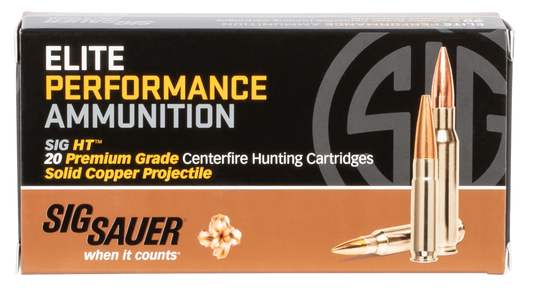 Sig Sauer Elite Copper Hunting, Sig E308h1-20    308      150 Elite Hnt      20/10