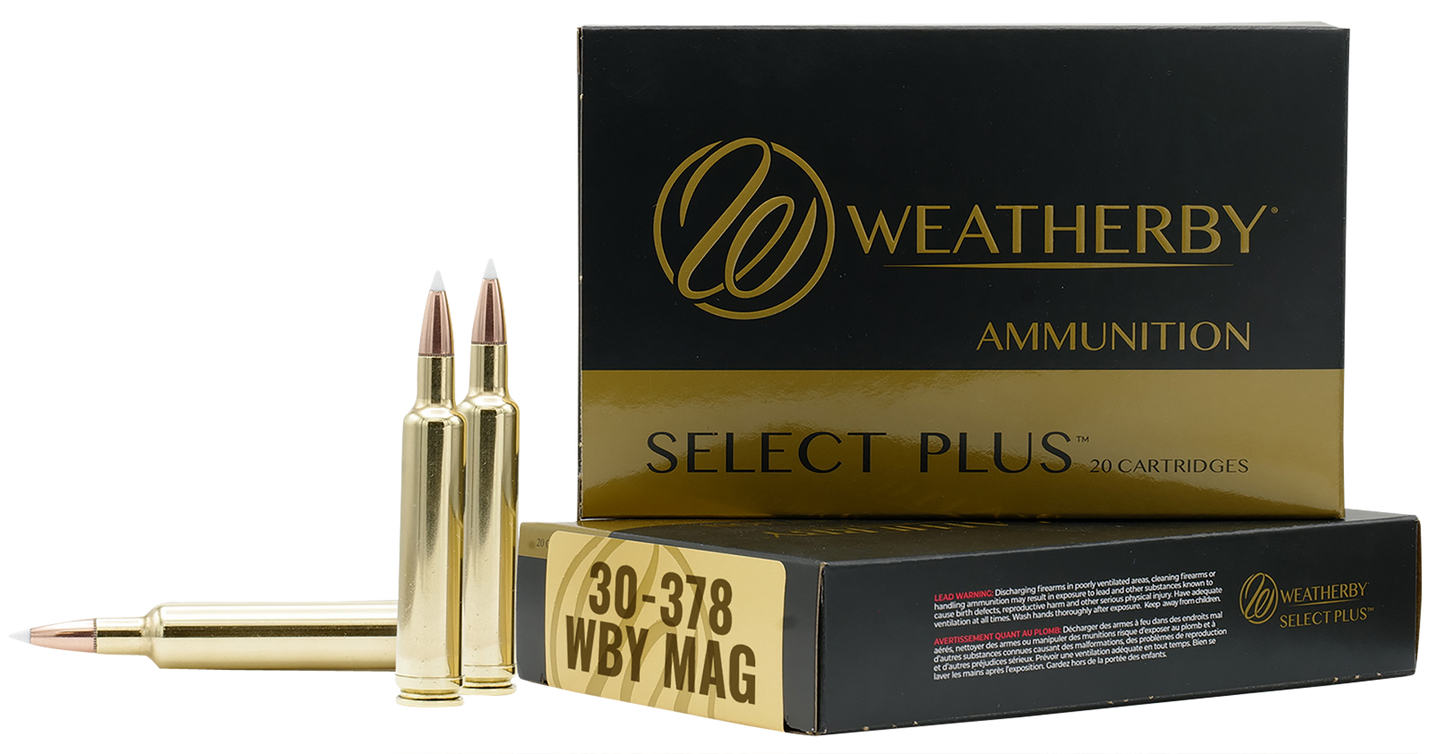 Weatherby Select Plus, Wthby B303180ttsx 30-378 180ttsx    20/10