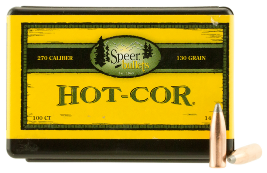 Speer Ammo Hot-cor, Speer 1459      Bull .277 130 Sptzr            100