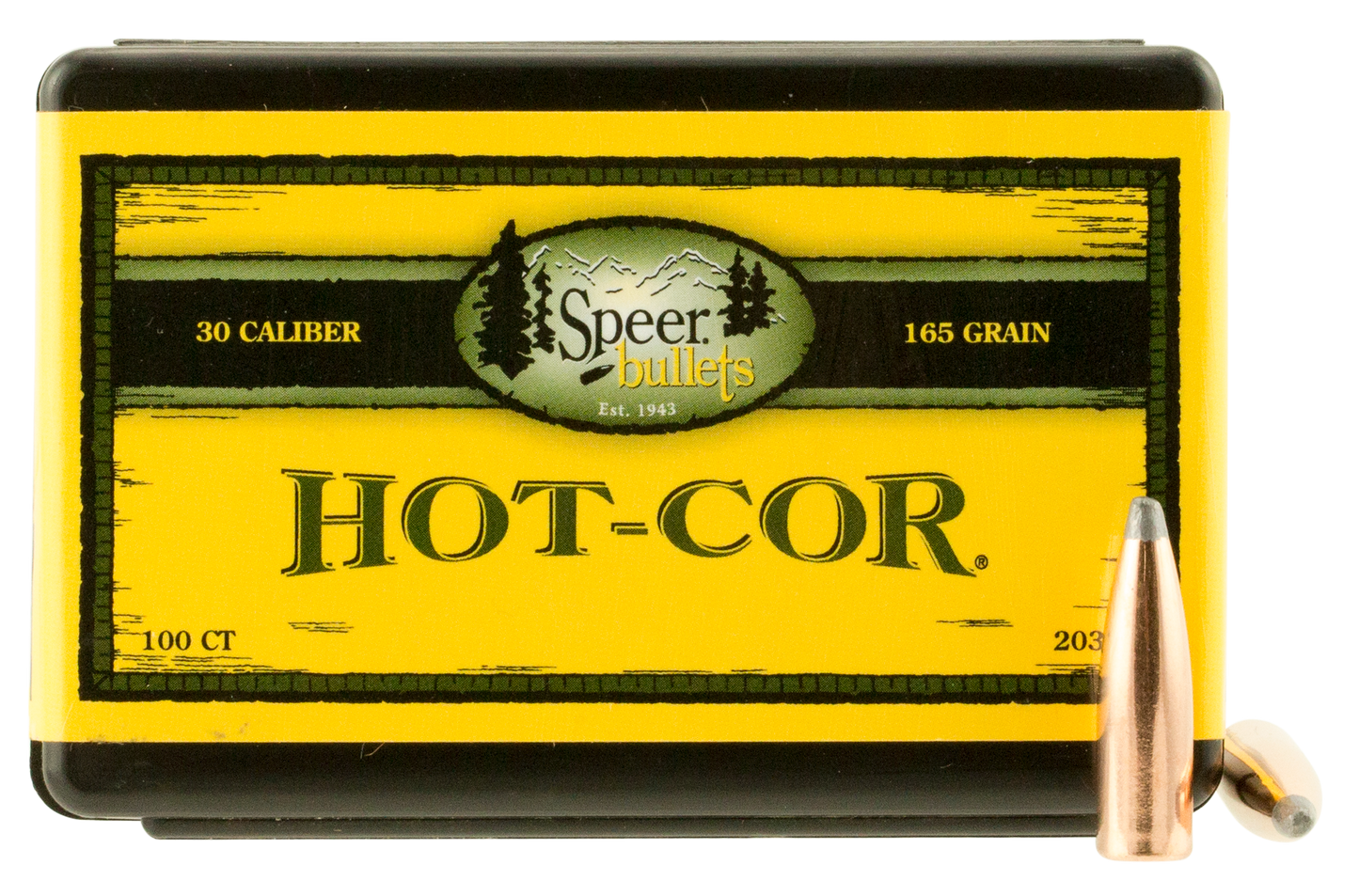 Speer Bullets Rifle Hunting, Speer 2035      Bull .308 165 Sptzr            100