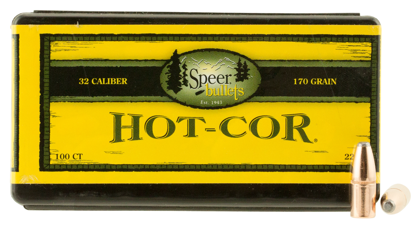 Speer Ammo Hot-cor, Speer 2259      Bull .321 170 Fn               100