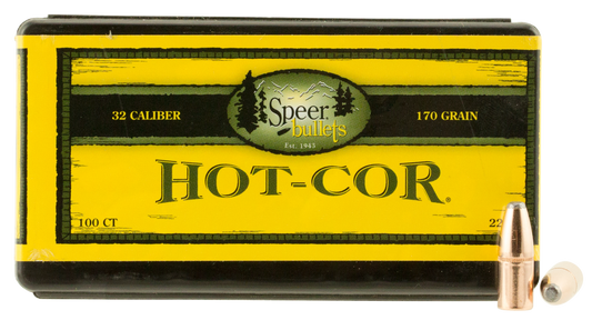 Speer Ammo Hot-cor, Speer 2259      Bull .321 170 Fn               100