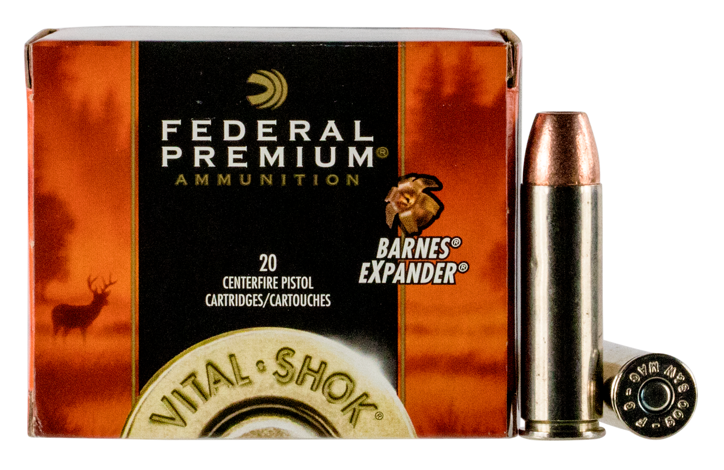 Federal Premium, Fed P500xb1      500sw     275 Brx           20/10