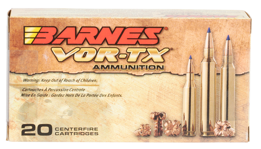 Barnes Bullets Vor-tx, Brns 30816 Bb308w3     308       130 Ttsx Bt 20/10