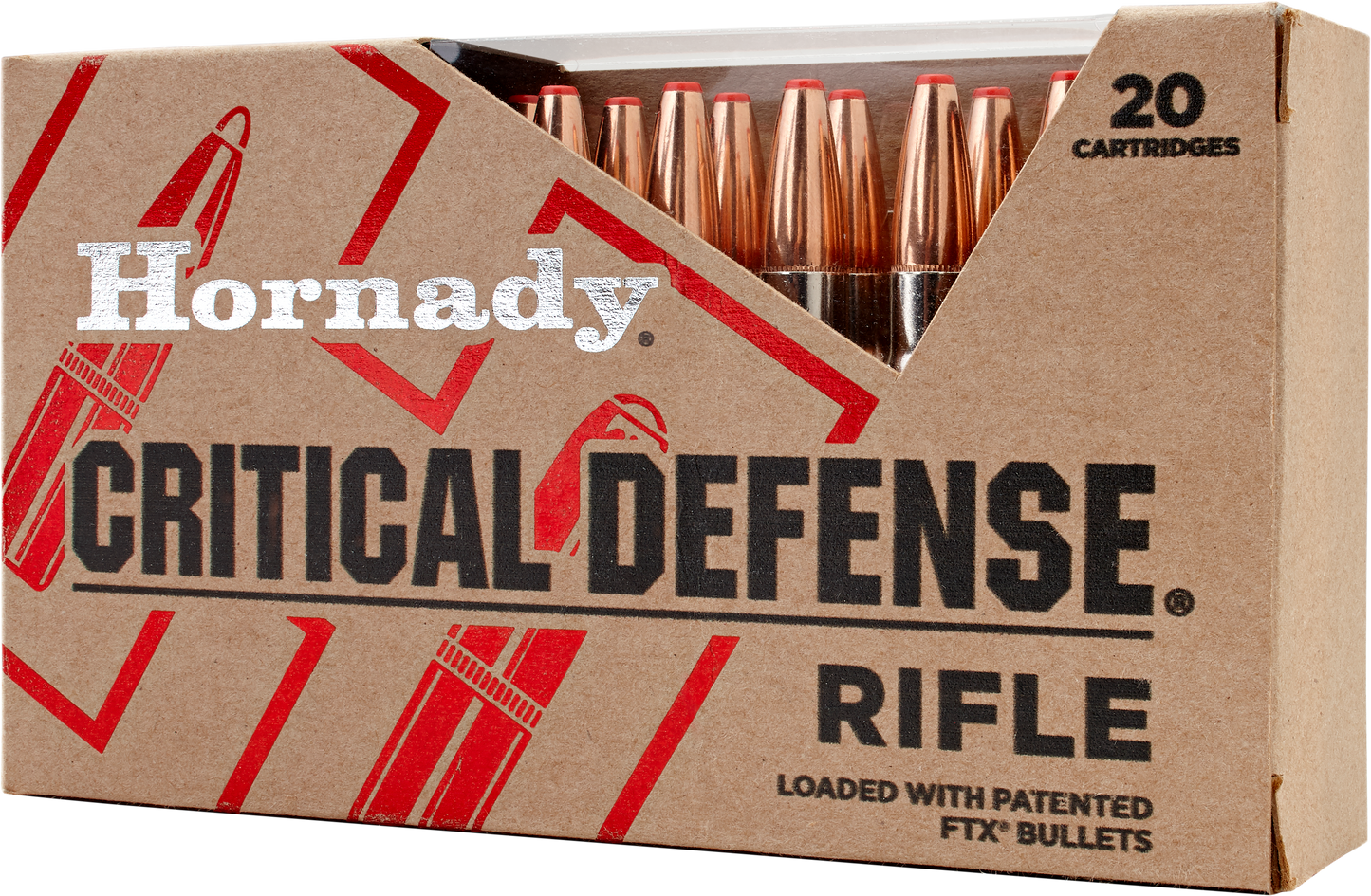 Hornady Critical Defense, Horn 80920  Critdef    308 Win 155 Ftx       20-10