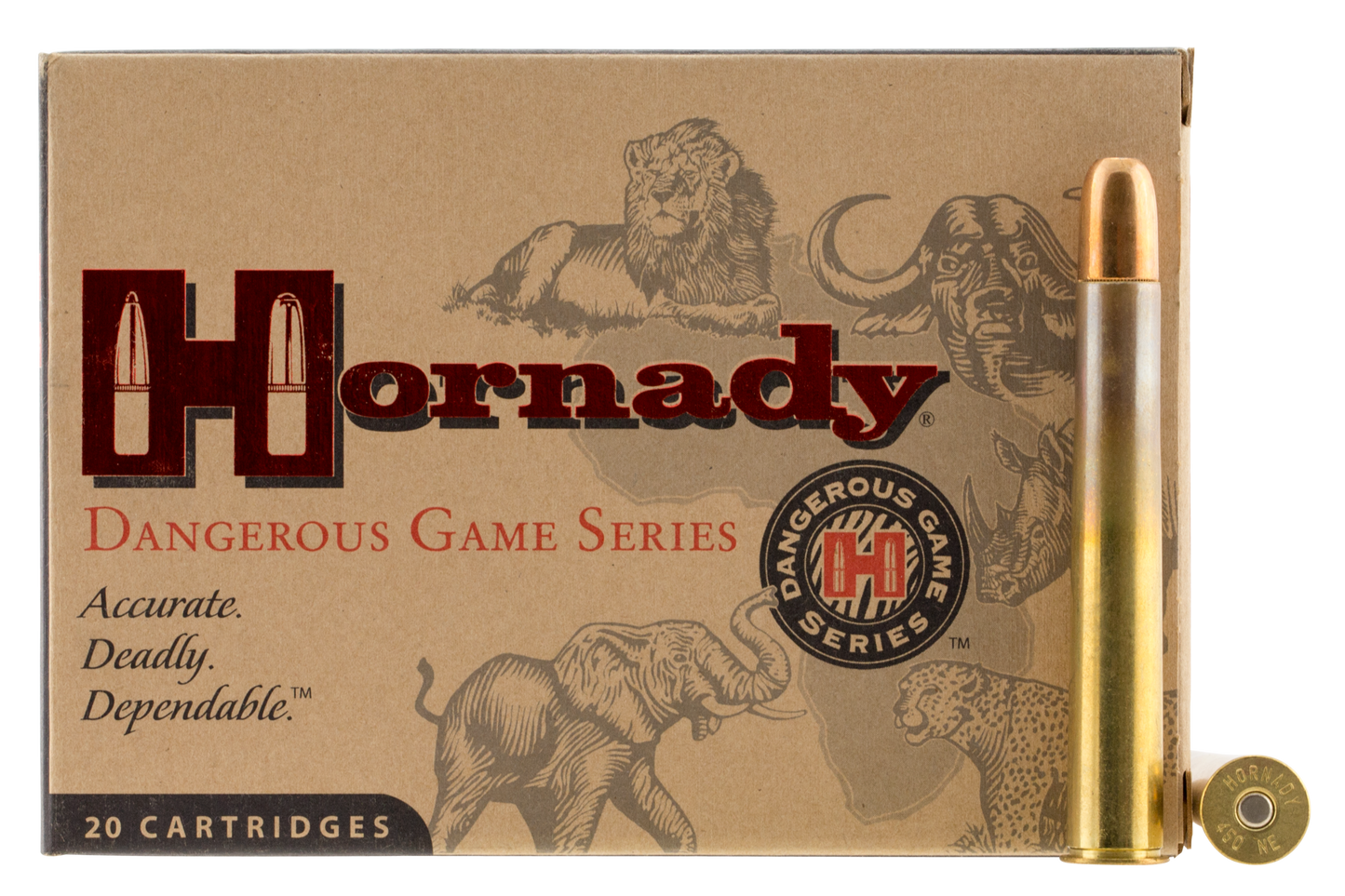 Hornady Dangerous Game, Horn 8269   500ntro 570 Dgs                  20/06