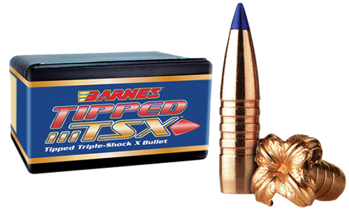 Barnes Bullets Tipped Tsx, Brns 30276 .277 130 Tipped Tsx Bt   50