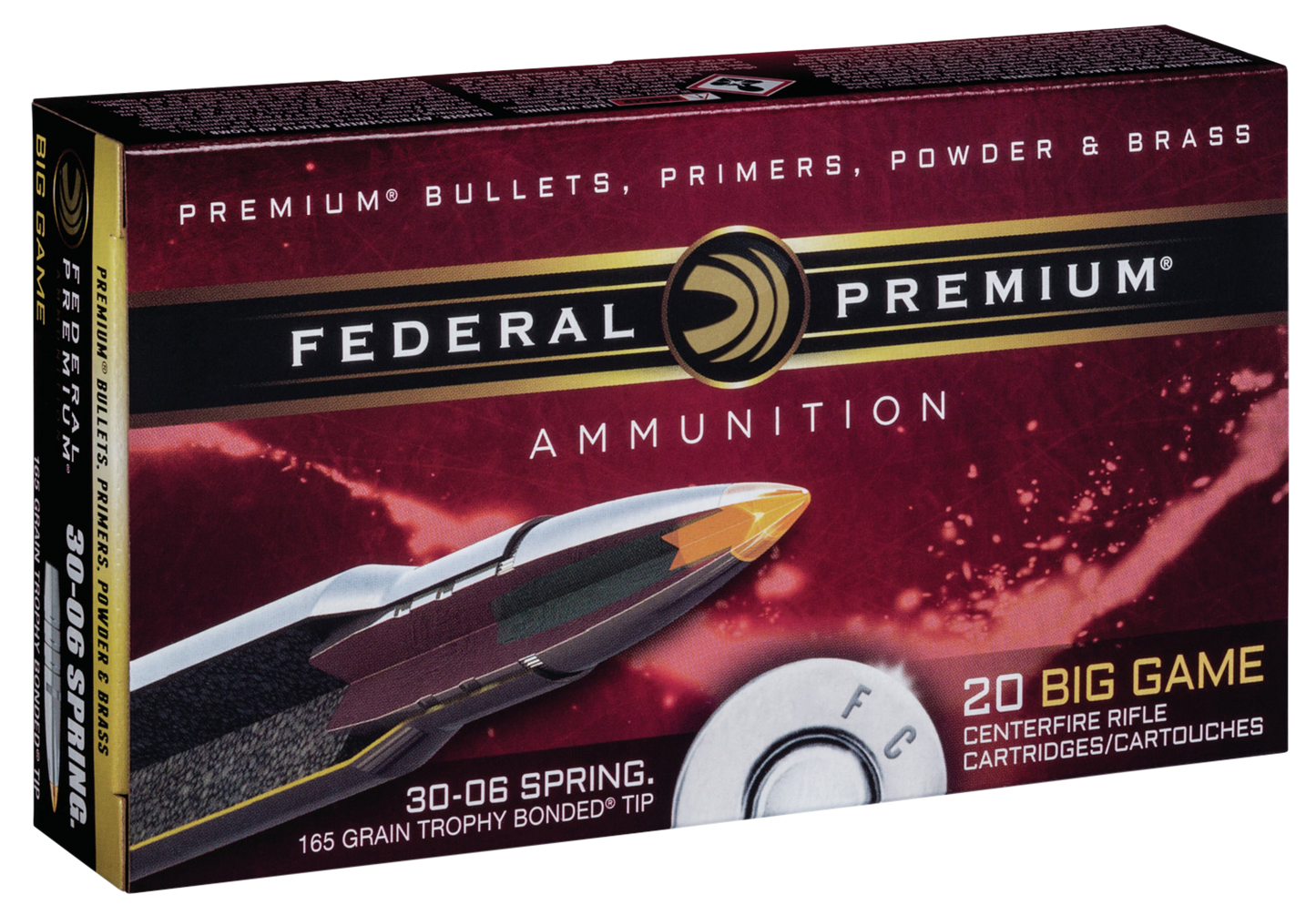 Federal Premium, Fed P3006tt2       3006    165 Tb            20/10