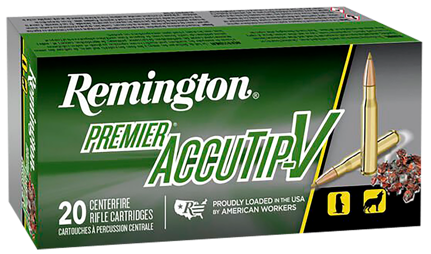 Remington Ammunition Premier, Rem 29192 Pra223rc  223     55 Accutip       20/10