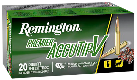 Remington Ammunition Premier, Rem 29192 Pra223rc  223     55 Accutip       20/10