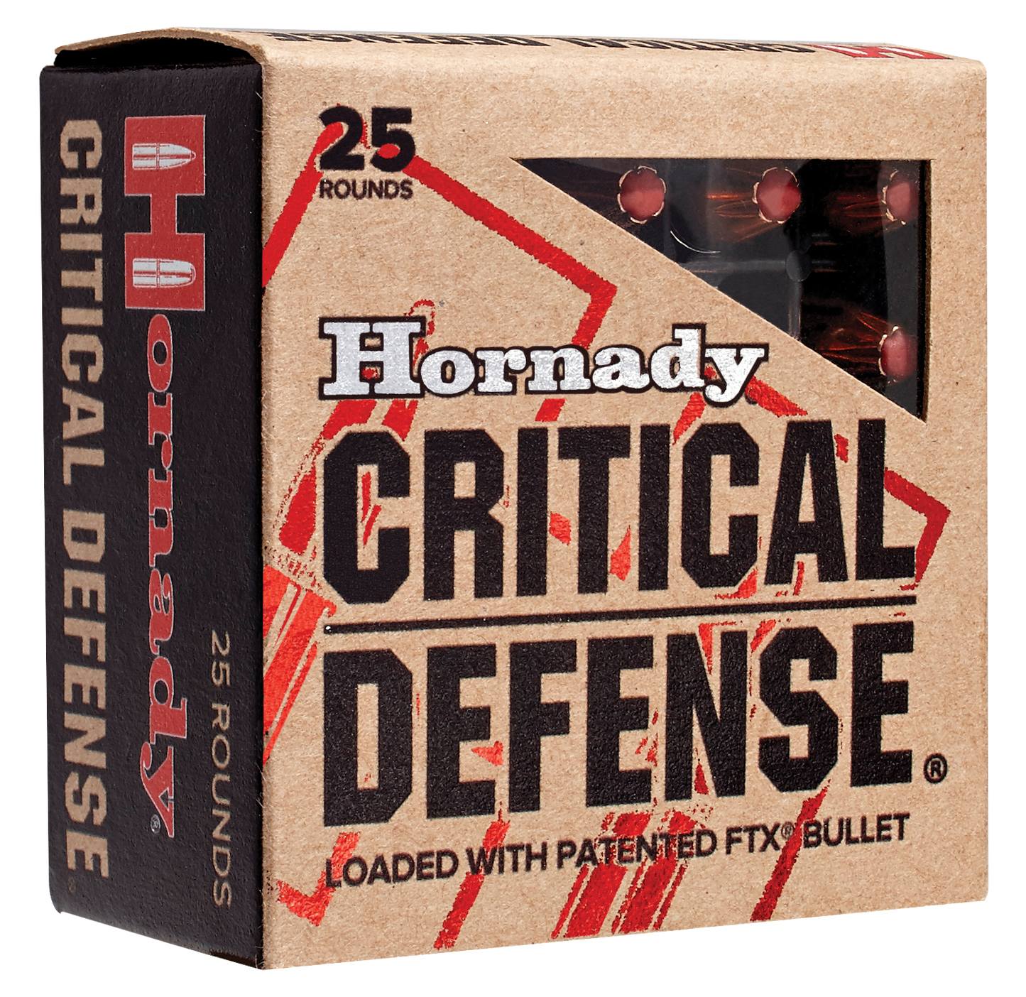 Hornady Critical Defense, Horn 90250  Critdef   9mm   115 Flex Tip Ex  25-10