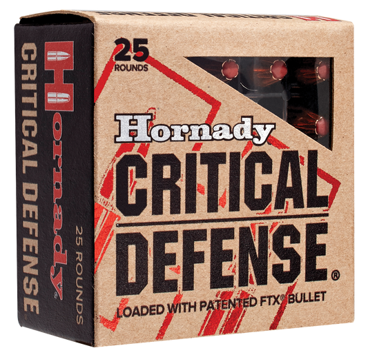 Hornady Critical Defense, Horn 90250  Critdef   9mm   115 Flex Tip Ex  25-10