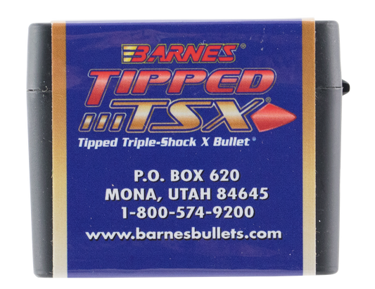 Barnes Bullets Tipped Tsx, Brns 30242 .264 120 Tipped Tsx Bt   50