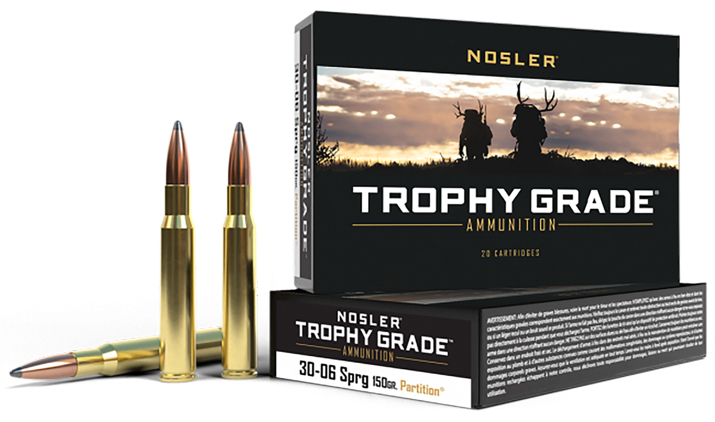 Nosler Trophy Grade, Nos 60055 Trophy 3006     150 Pt             20/10