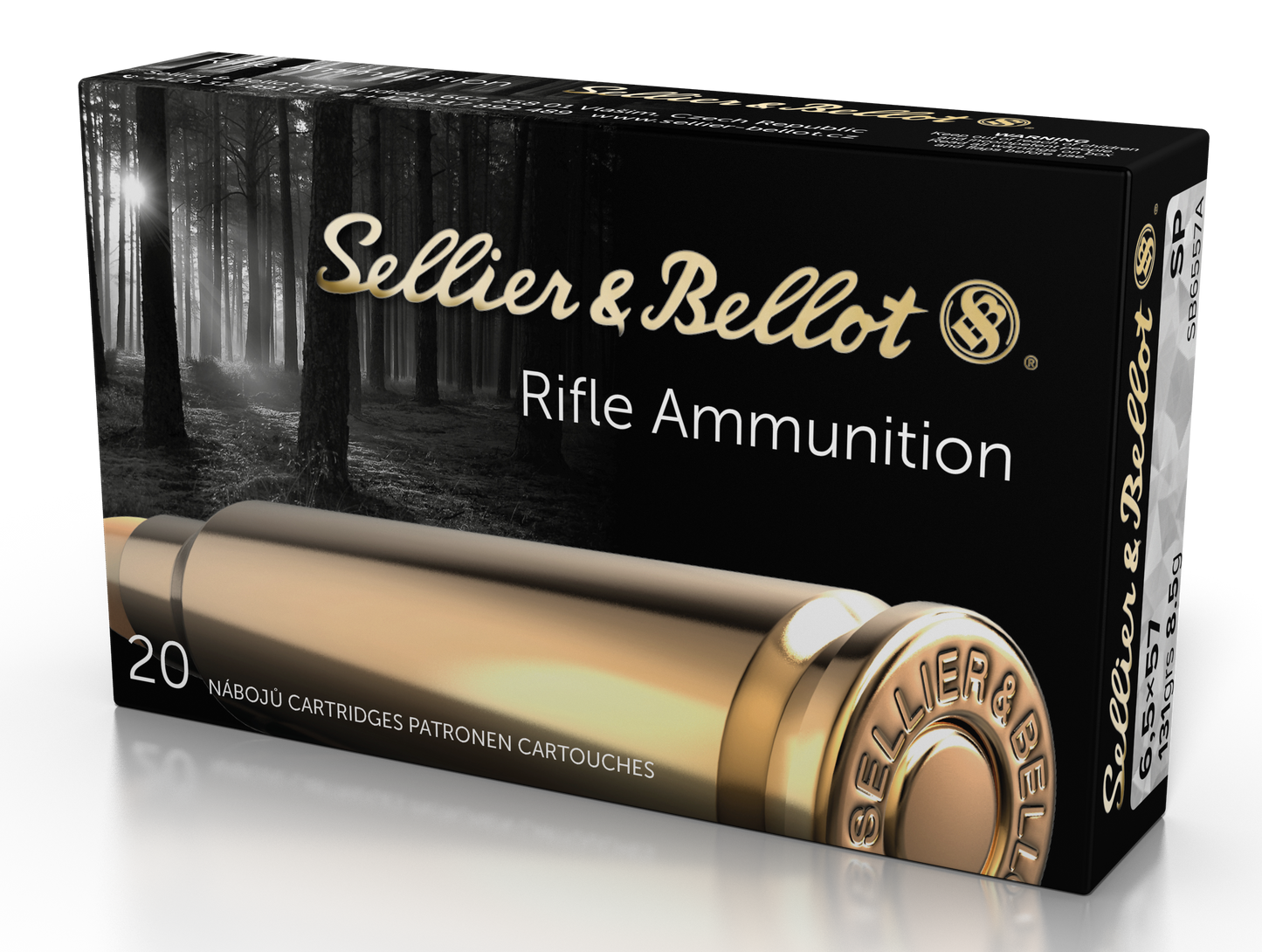 Sellier & Bellot Rifle, S&b Sb6557ra       6.5x57r 131 Sp            20/20