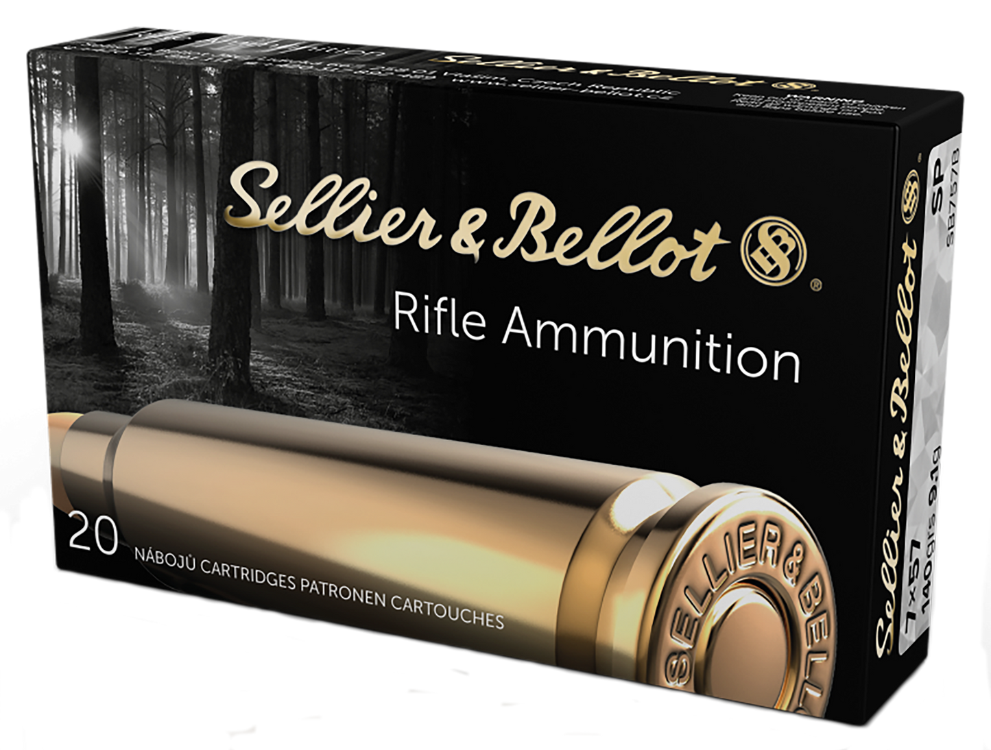 Sellier & Bellot Rifle, S&b Sb757b         7x57    140 Sp            20/20