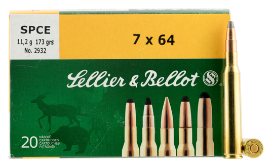 Sellier & Bellot Rifle, S&b Sb764b         7x64    173 Spce          20/20