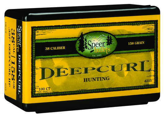 Speer Ammo Deepcurl, Speer 4215      Bull .357 158 Dchp             100