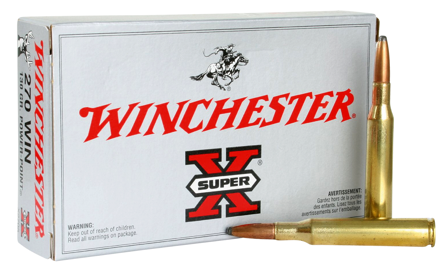 Winchester Ammo Super X, Win X2705         270    130pp               20/10