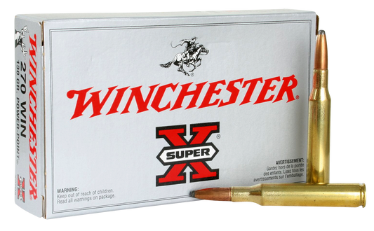 Winchester Ammo Super X, Win X2705         270    130pp               20/10