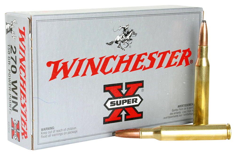 Winchester Ammo Super X, Win X2704         270    150pp               20/10