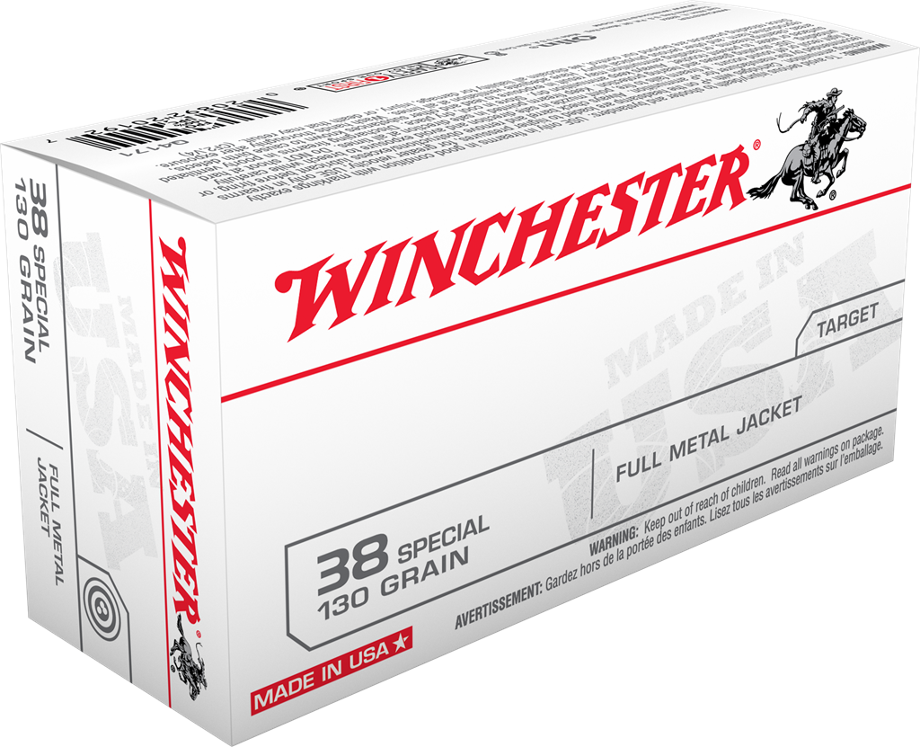 Winchester Ammo Usa, Win Q4171     38sp       130 Fmj             50-10