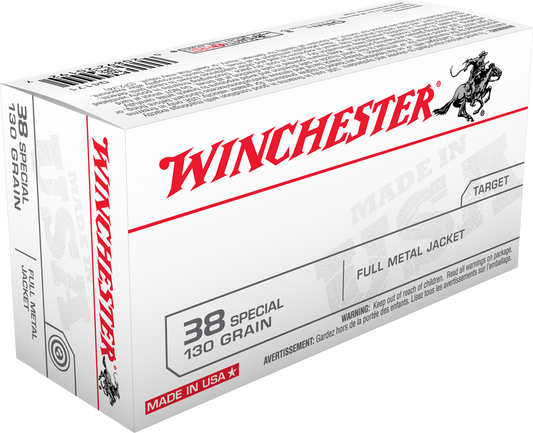 Winchester Ammo Usa, Win Q4171     38sp       130 Fmj             50-10