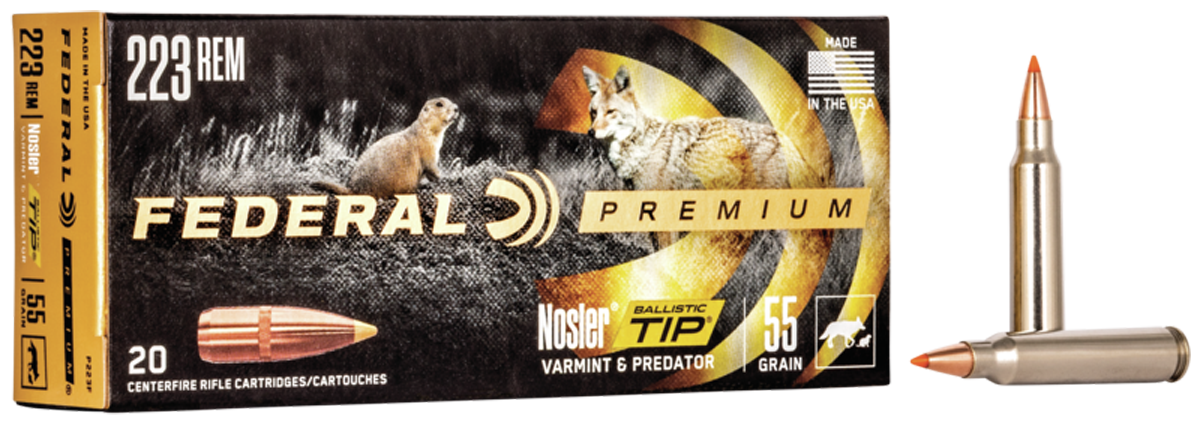 Federal Premium, Fed P223f          223      55 Nbtvm         20/10