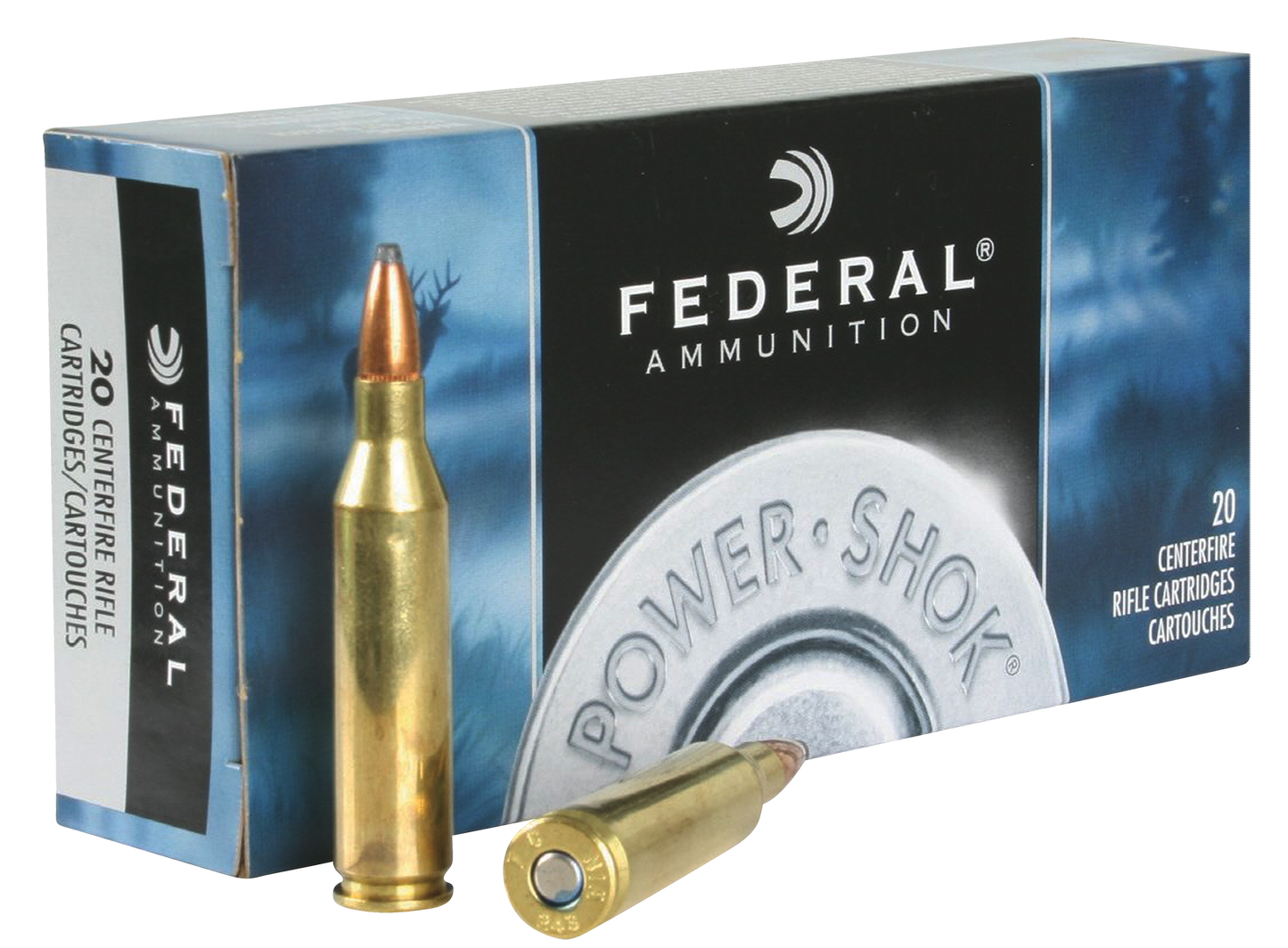 Federal Power-shok, Fed 243as          243      80 Sp Ph         20/10