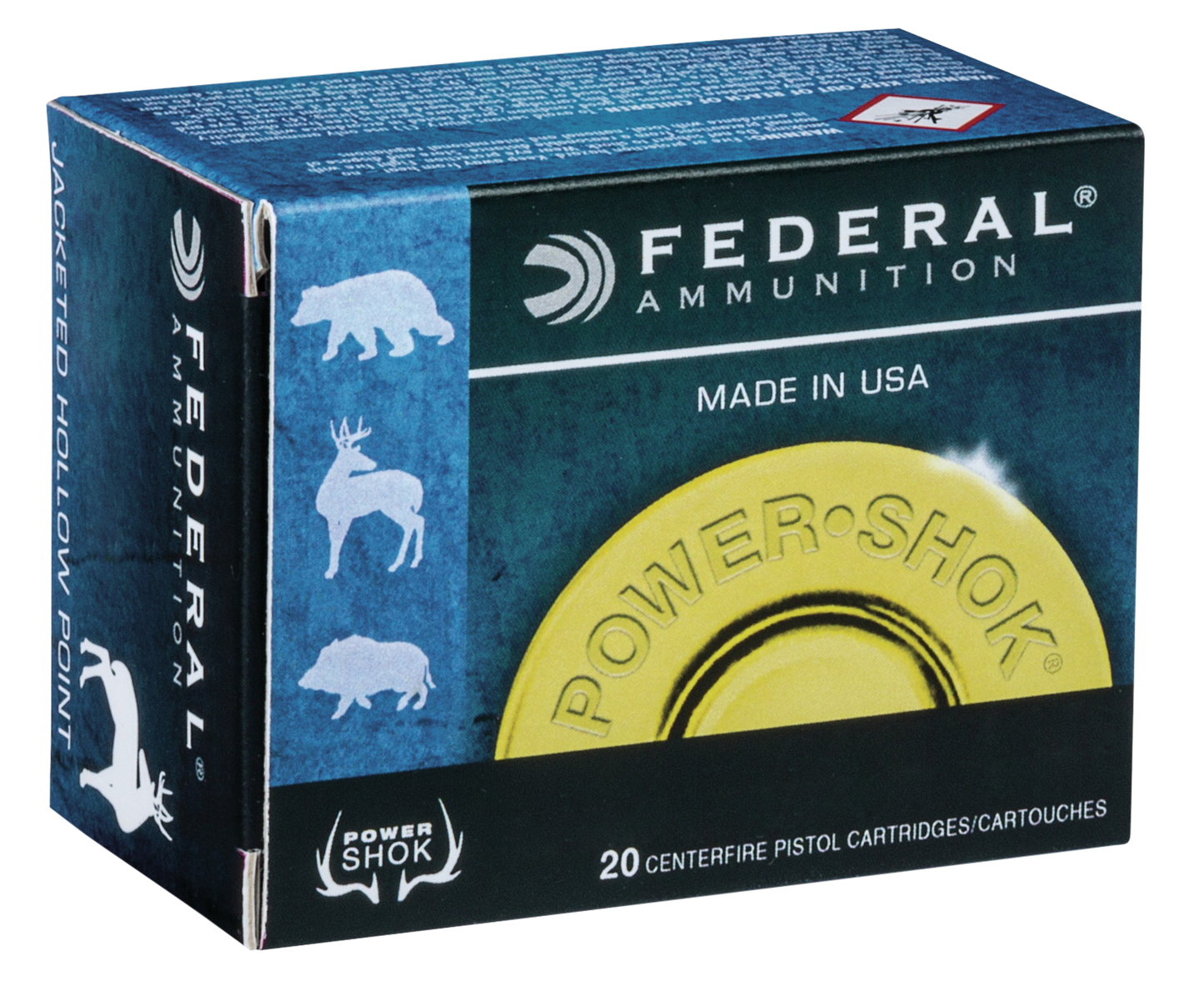 Federal Power-shok, Fed C44a         44mg      240 Jhp           20/25