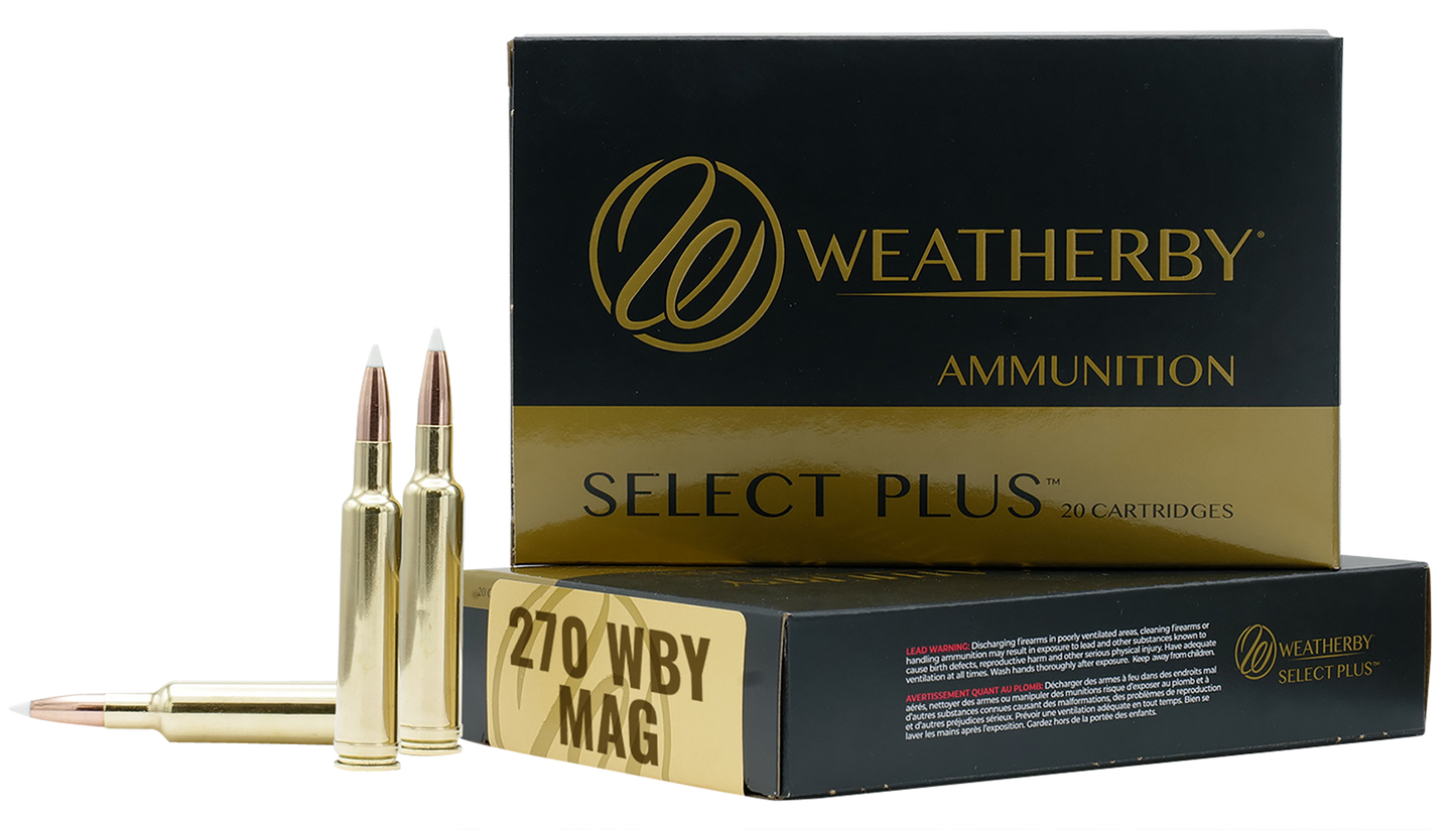 Weatherby Select Plus, Wthby N270150pt   270wby 150 Pt     20