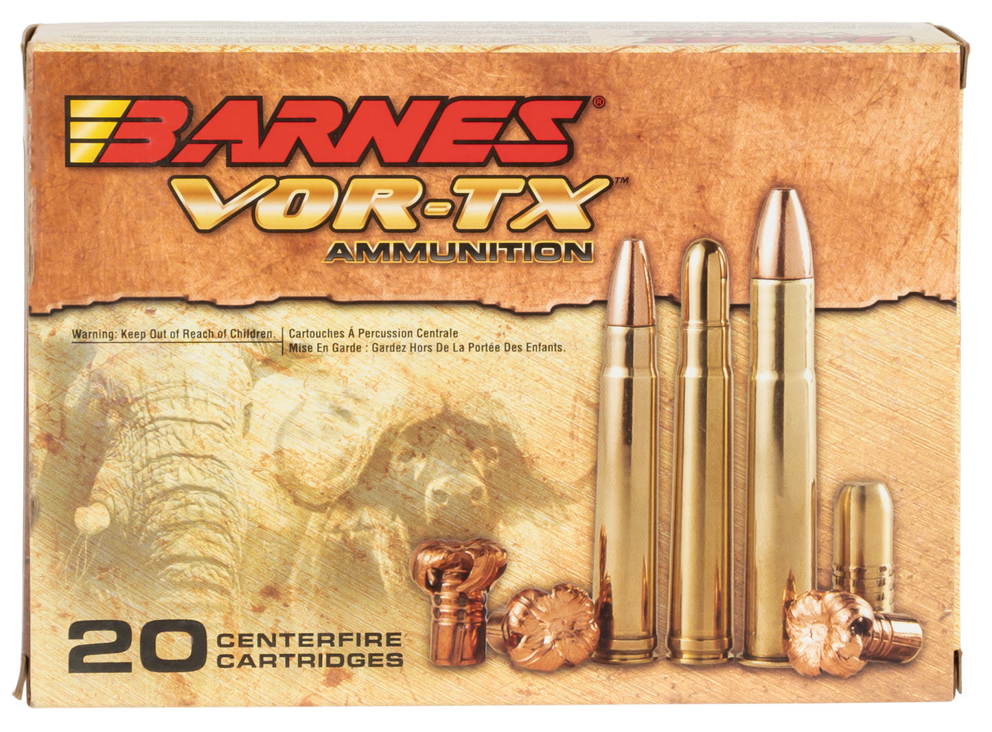 Barnes Bullets Vor-tx Safari, Brns 22033 Bb500ne2    500nitro  570 Solrn   20/10