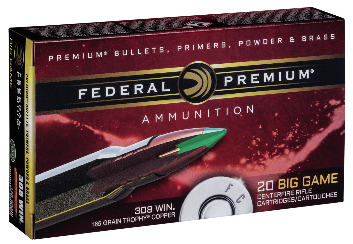 Federal Premium, Fed P308tc2        308     165 Tc            20/10