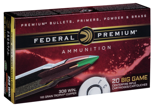 Federal Premium, Fed P308tc2        308     165 Tc            20/10