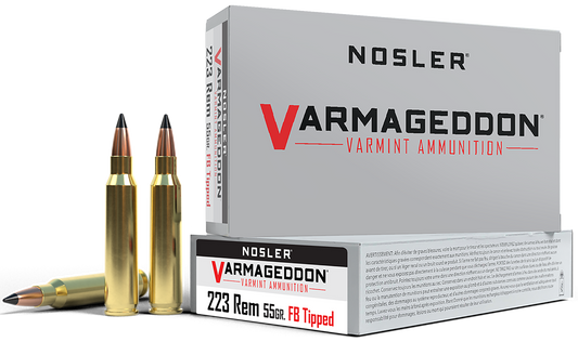 Nosler Varmageddon, Nos 65145        223      55 Fbt             20/20