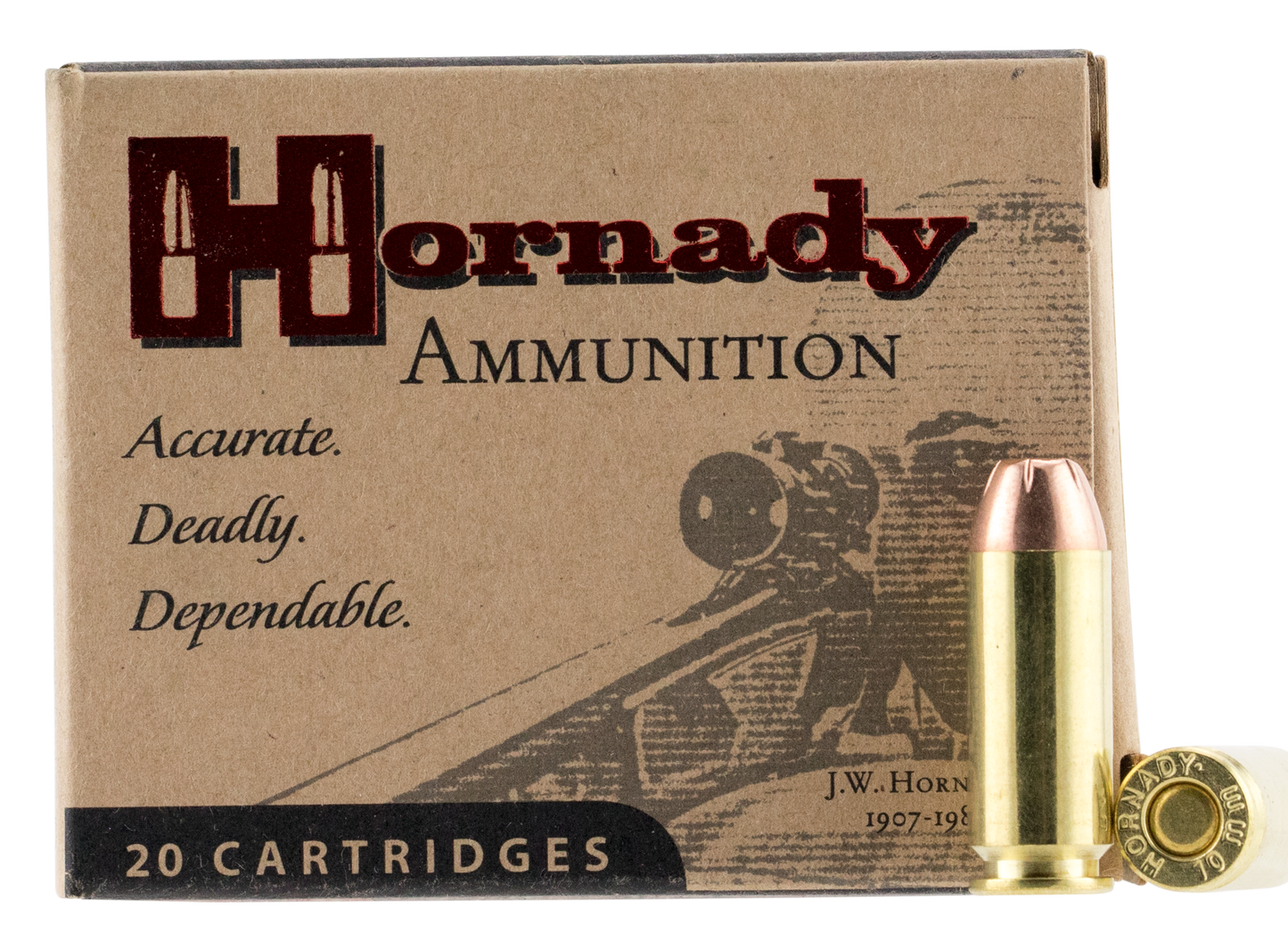 Hornady Custom, Horn 9122   10mm    155 Jhp Xtp              20/10