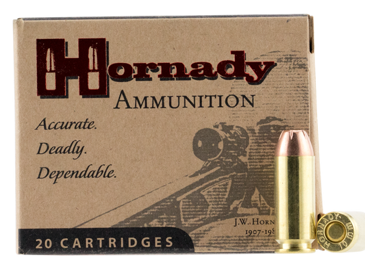 Hornady Custom, Horn 9122   10mm    155 Jhp Xtp              20/10