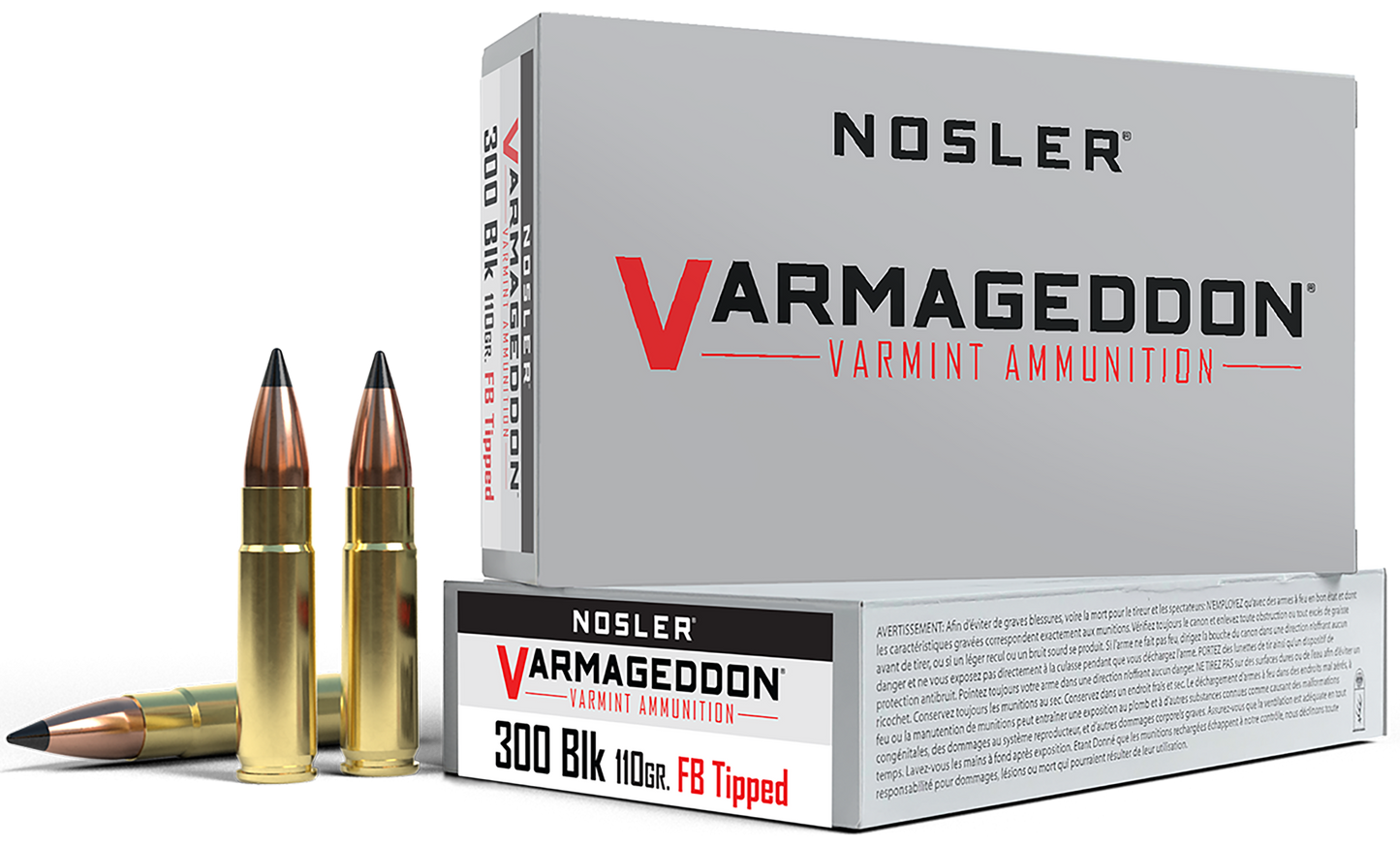 Nosler Varmageddon, Nos 40127        300bo    110 Fbt            20/20