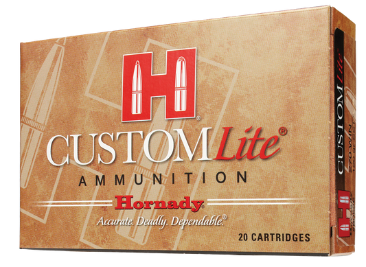 Hornady Custom Lite, Horn 80466  Cust Lite   243win  87 Sst       20/10