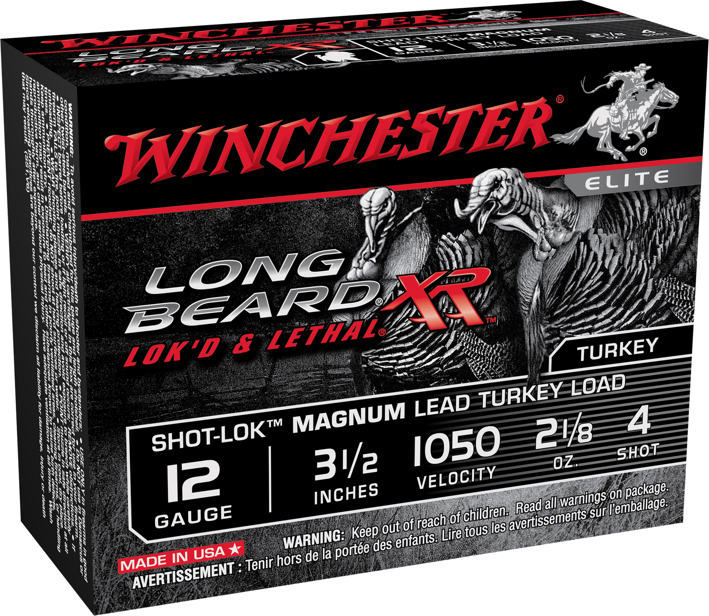 Winchester Ammo Long Beard Xr, Win Stlb12lm4 Longbeard 3.5 21-8             10-10