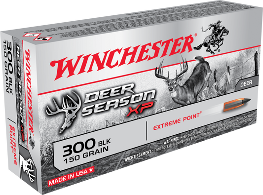 Winchester Ammo Deer Season Xp, Win X300blkds     300bo  150ext  Deer        20/10