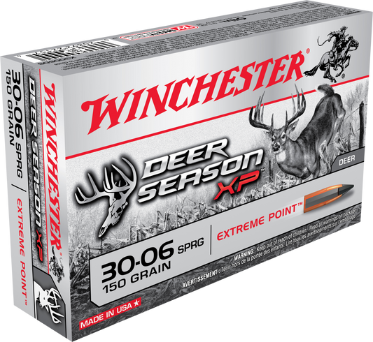 Winchester Ammo Deer Season Xp, Win X3006ds       3006   150ep   Deer        20/10